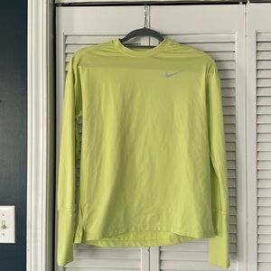 Nike long sleeve reflective shirt